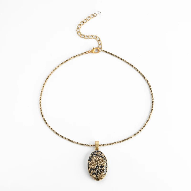 MidnightBloom Vintage Necklace - Voisson