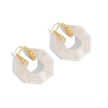 Modern Muse Hoop Earrings - Voisson