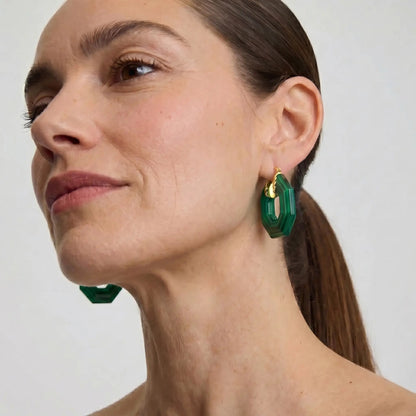 Modern Muse Hoop Earrings - Voisson
