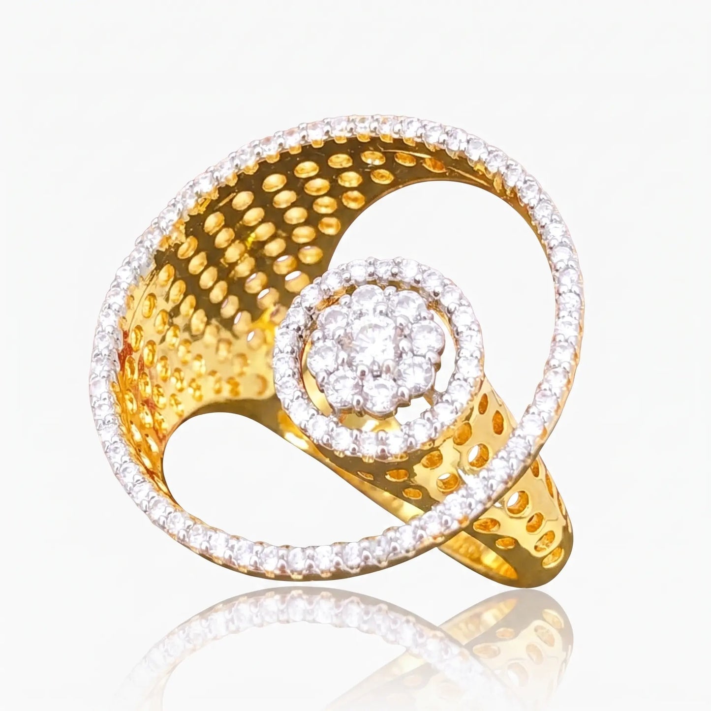 Modern Orbit Ring - Voisson