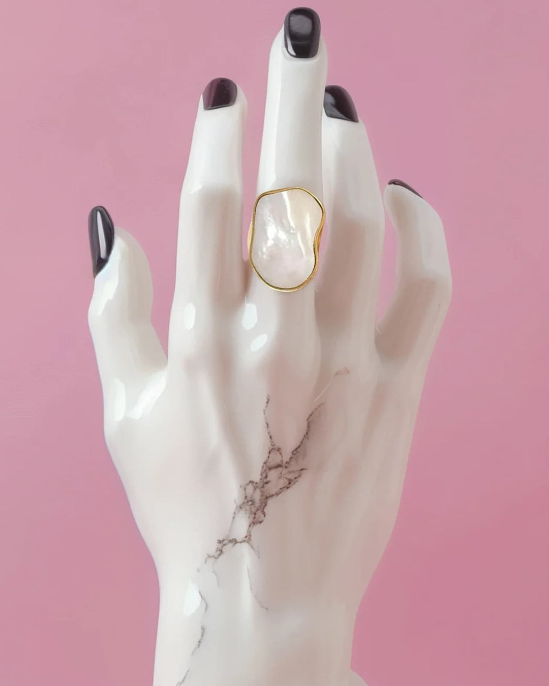 ModernMuse SS Gold Collection Ring - Voisson