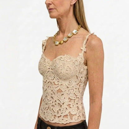 Molten Pearl Statement Necklace - Voisson