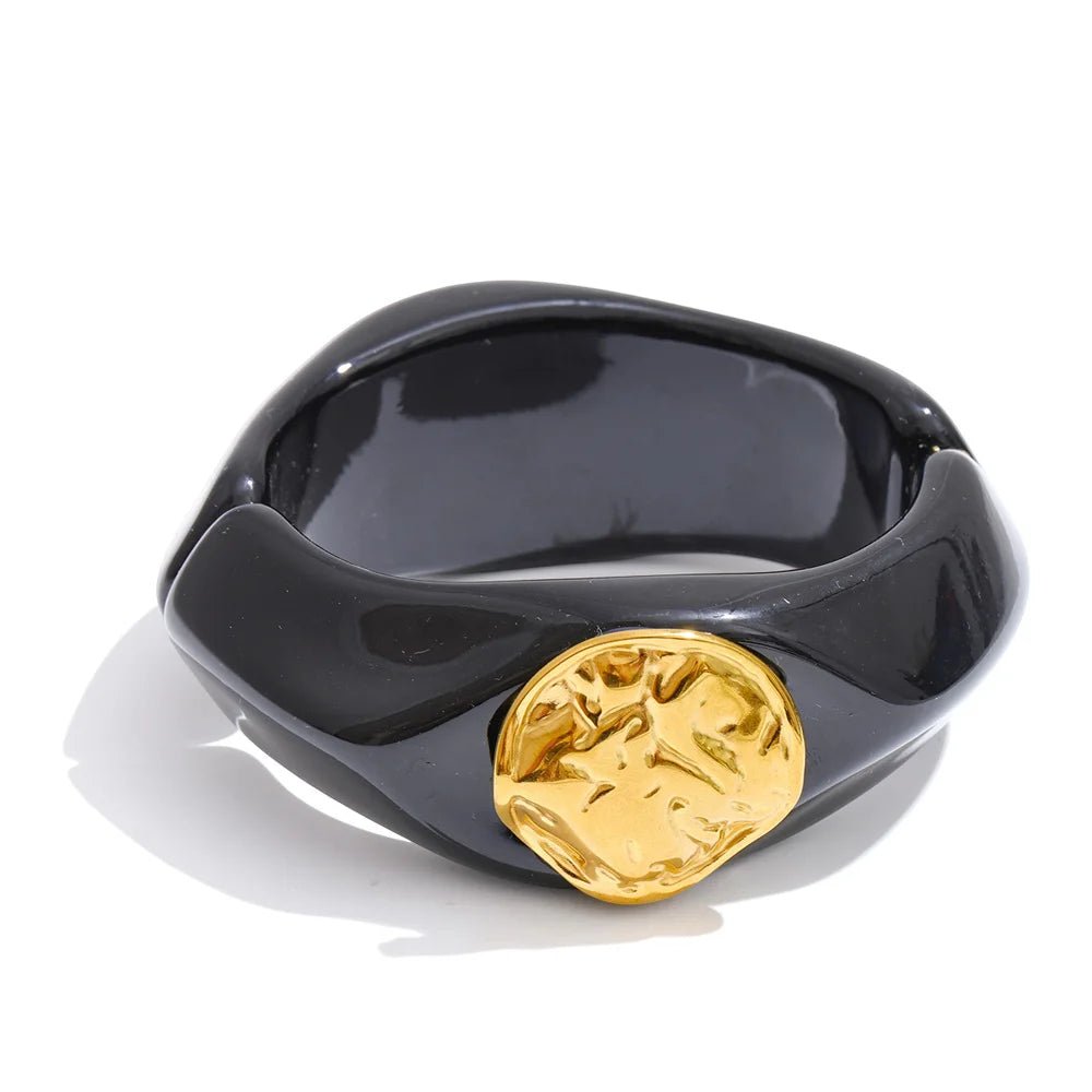 Molten Resin Cuff Bracelet - Voisson