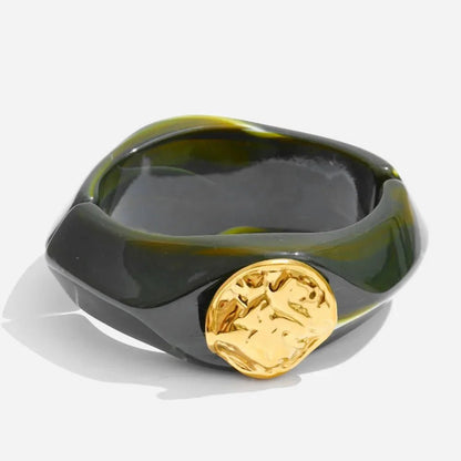 Molten Resin Cuff Bracelet - Voisson
