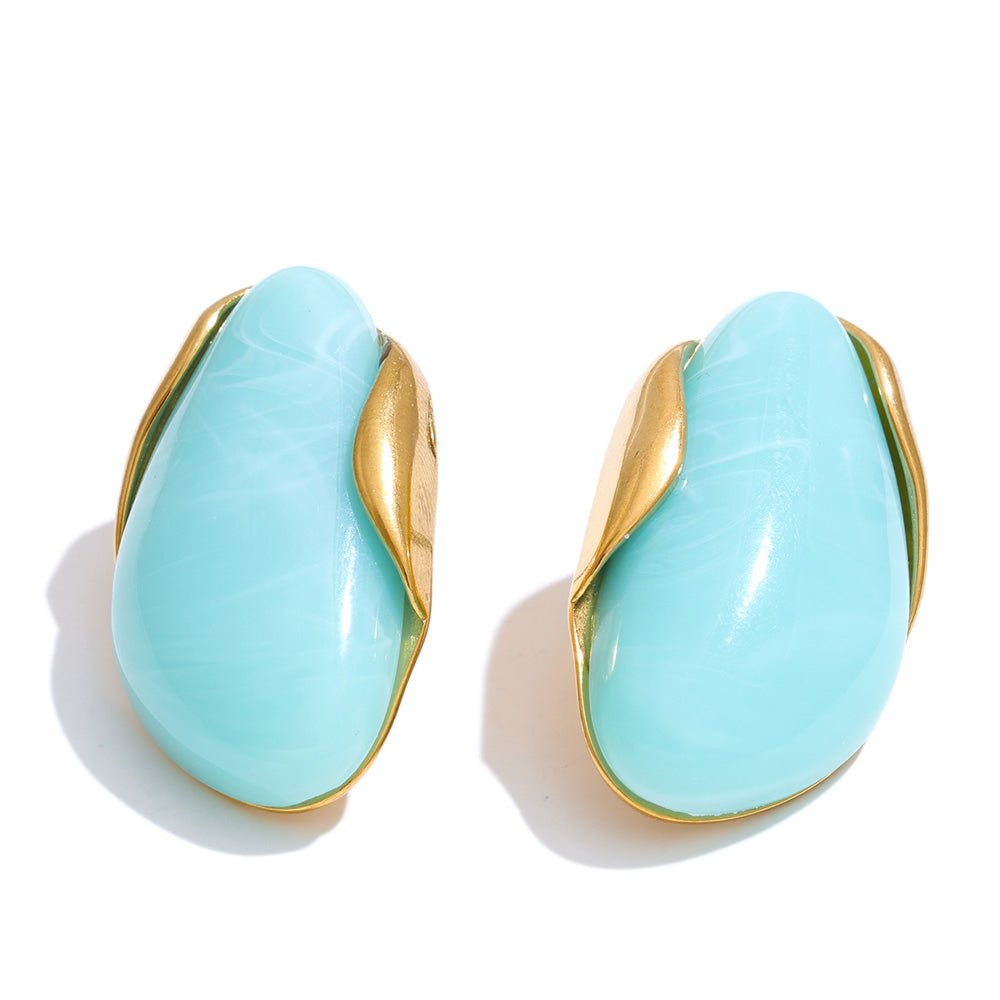Mono Stone SS Earrings - Voisson
