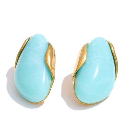 Mono Stone SS Earrings - Voisson