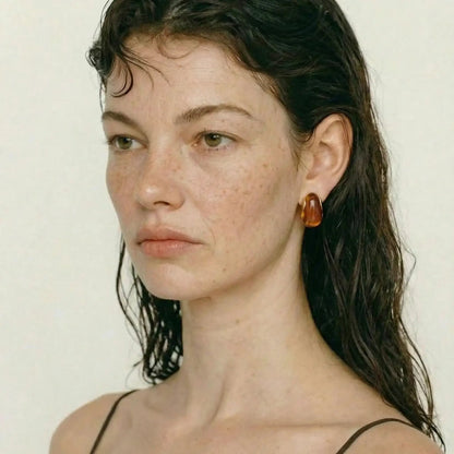 Mono Stone SS Earrings - Voisson
