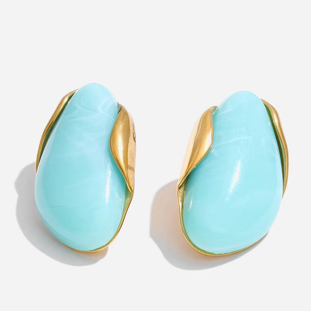 Mono Stone SS Earrings - Voisson