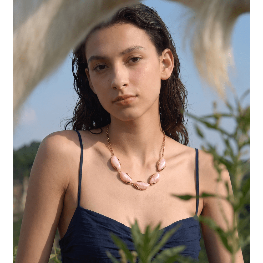 Mono Stone SS Necklace - Voisson