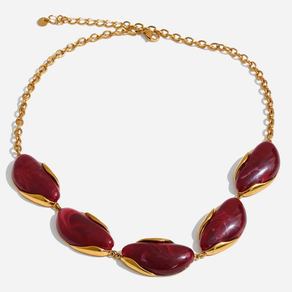Mono Stone SS Necklace - Voisson