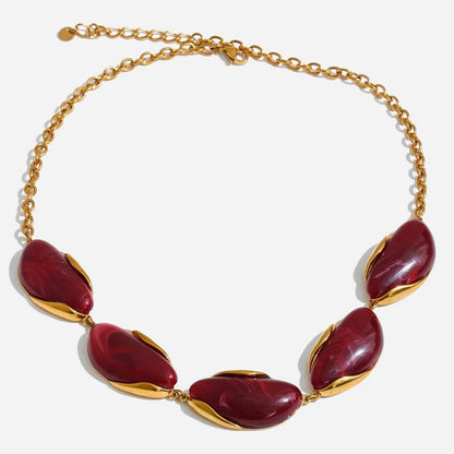 Mono Stone SS Necklace - Voisson