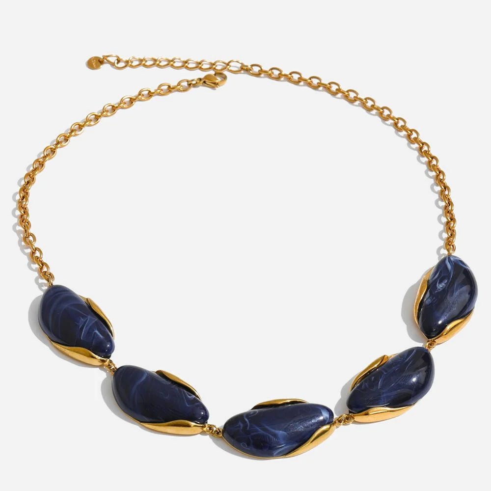 Mono Stone SS Necklace - Voisson