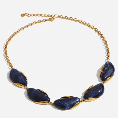 Mono Stone SS Necklace - Voisson