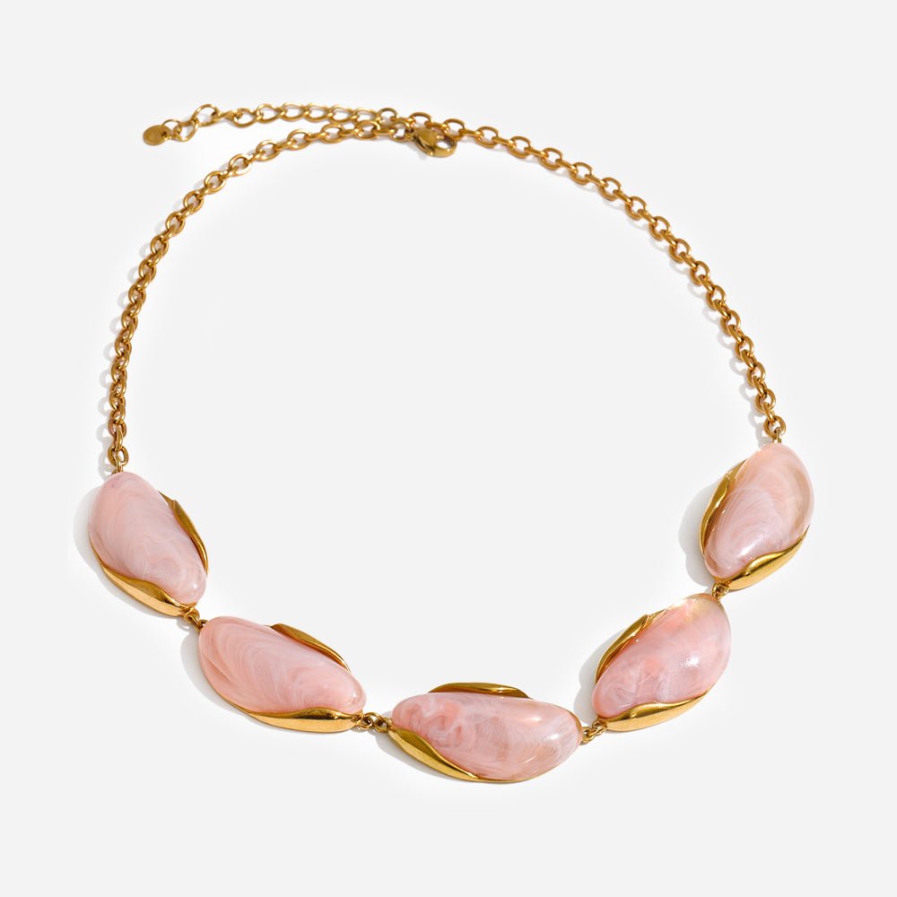 Mono Stone SS Necklace - Voisson