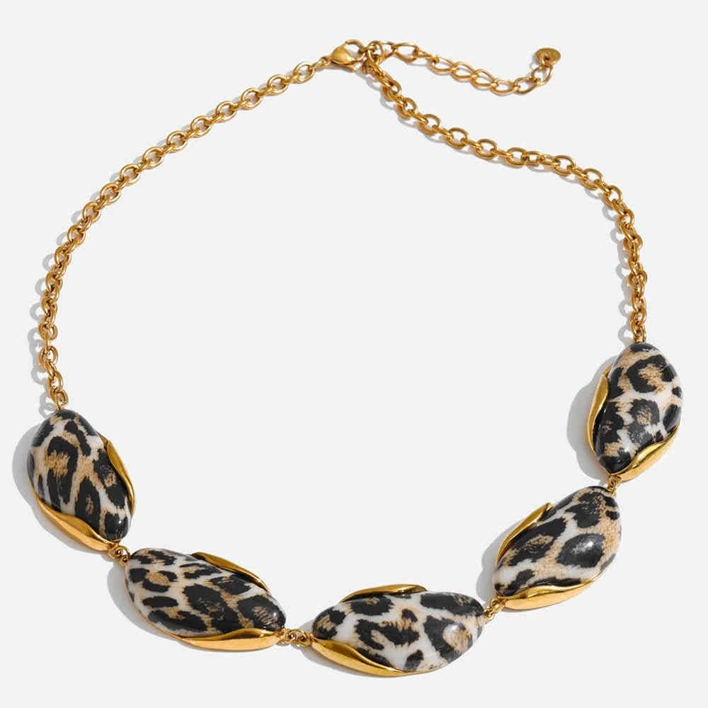 Mono Stone SS Necklace - Voisson