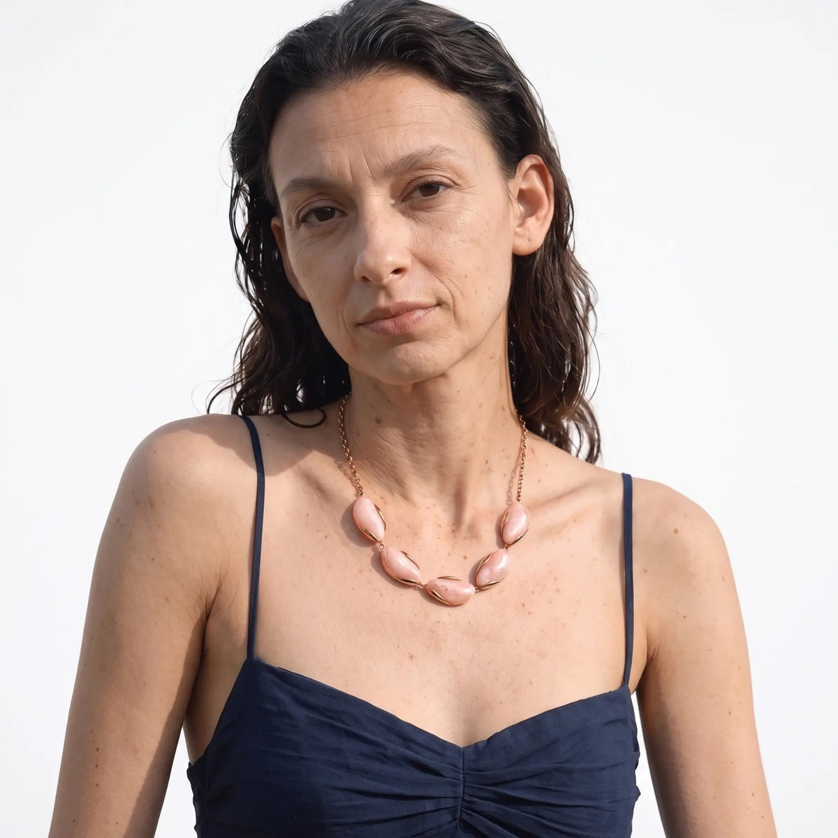 Mono Stone SS Necklace - Voisson