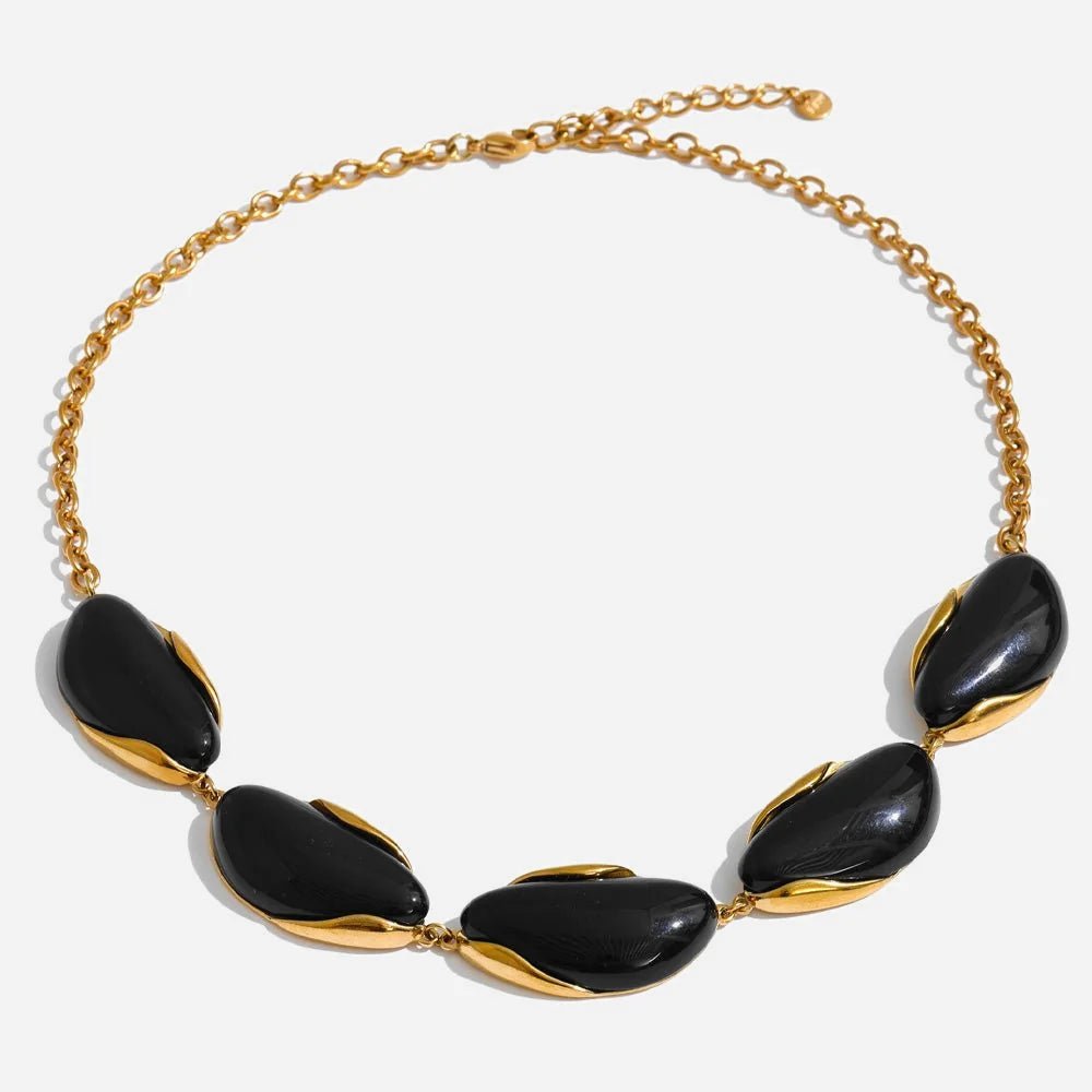 Mono Stone SS Necklace - Voisson
