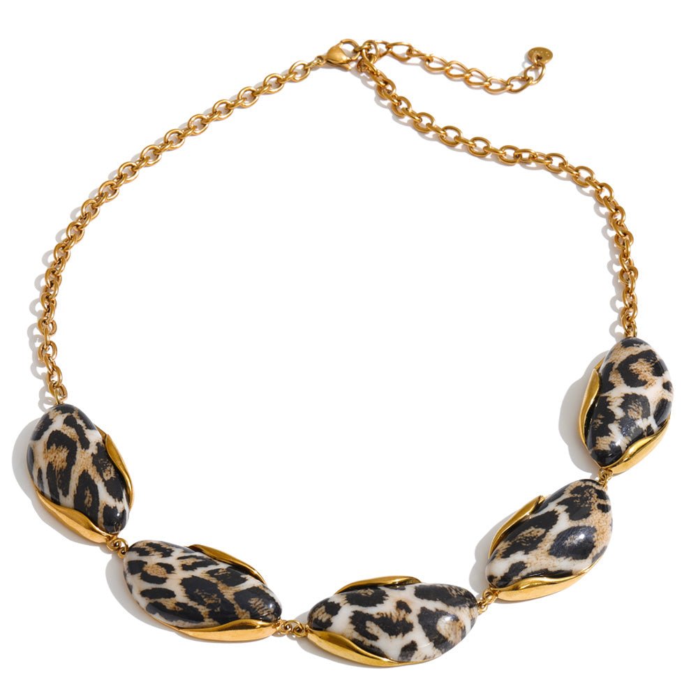 Mono Stone SS Necklace - Voisson