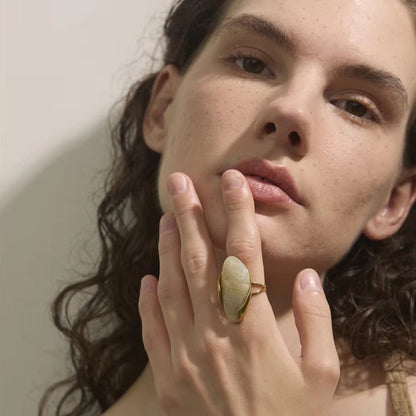 Mono Stone SS Ring - Voisson