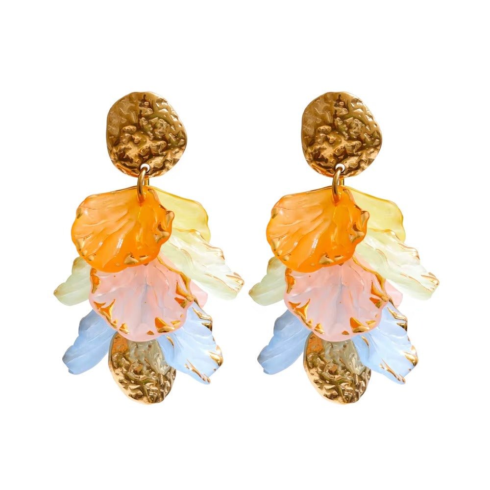 Moon Petal Earrings - Voisson