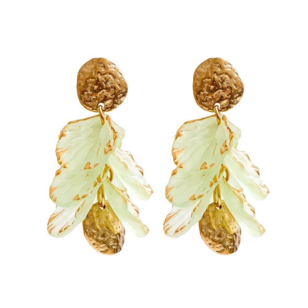 Moon Petal Earrings - Voisson