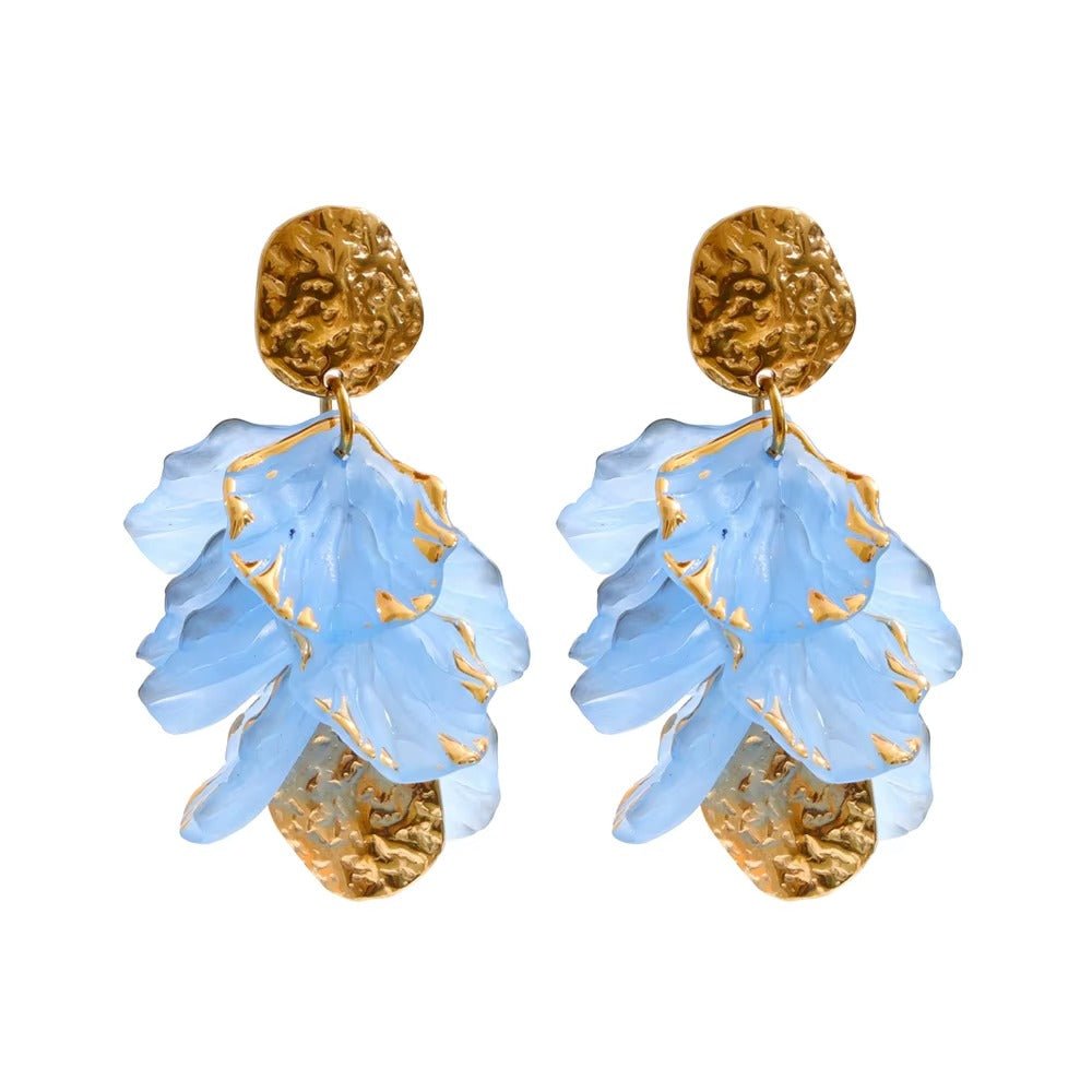 Moon Petal Earrings - Voisson
