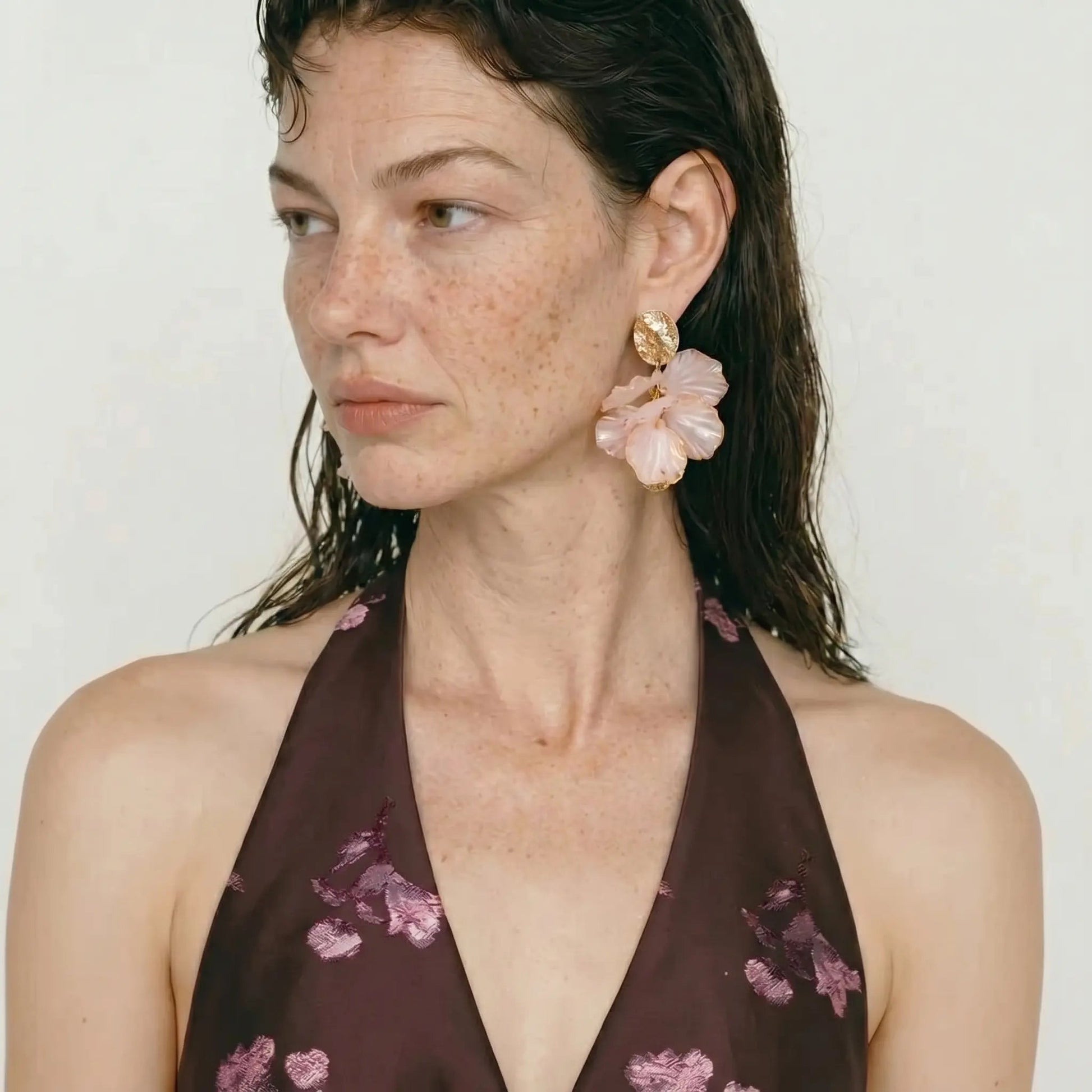 Moon Petal Earrings - Voisson