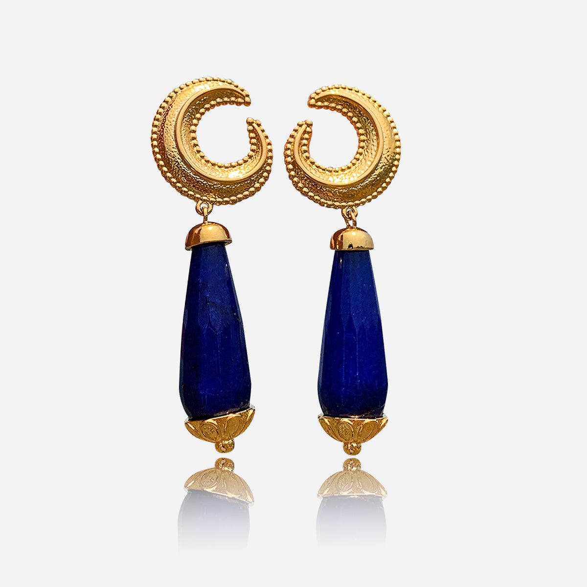 Mooncrest Drop Earrings - Voisson