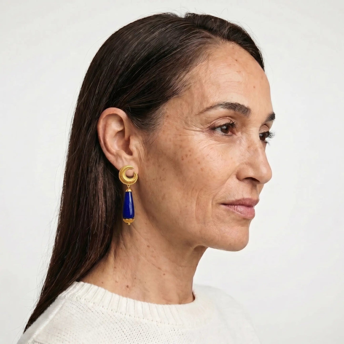 Mooncrest Drop Earrings - Voisson