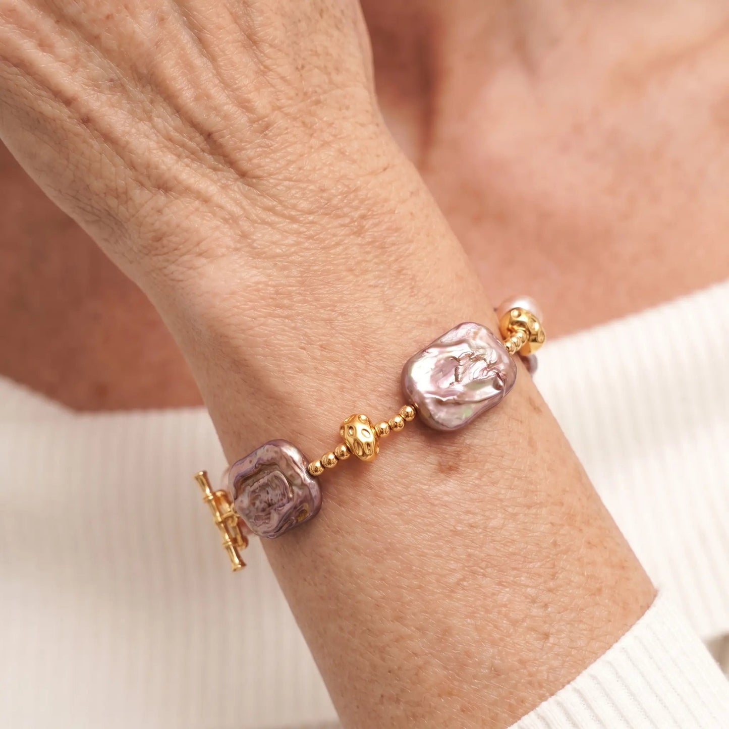 Moonlit Drift Chain Bracelet - Voisson