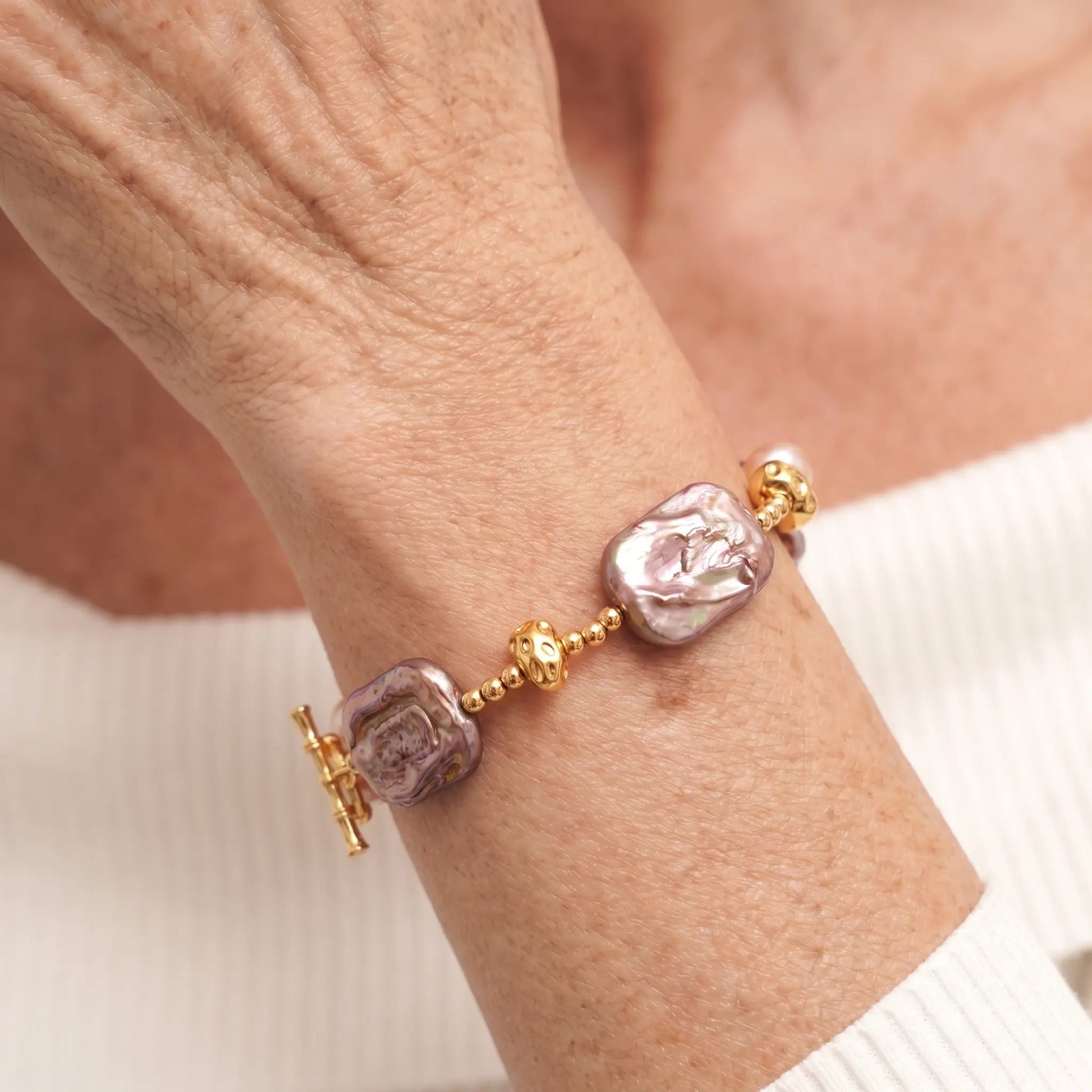 Moonlit Drift Chain Bracelet - Voisson
