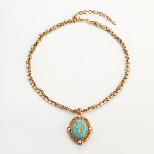 Moonlit Voyage Pendant Necklace - Voisson