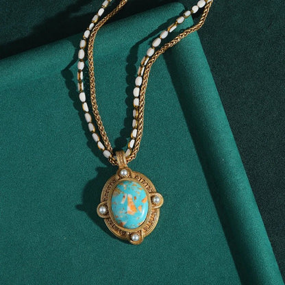 Moonlit Voyage Pendant Necklace - Voisson