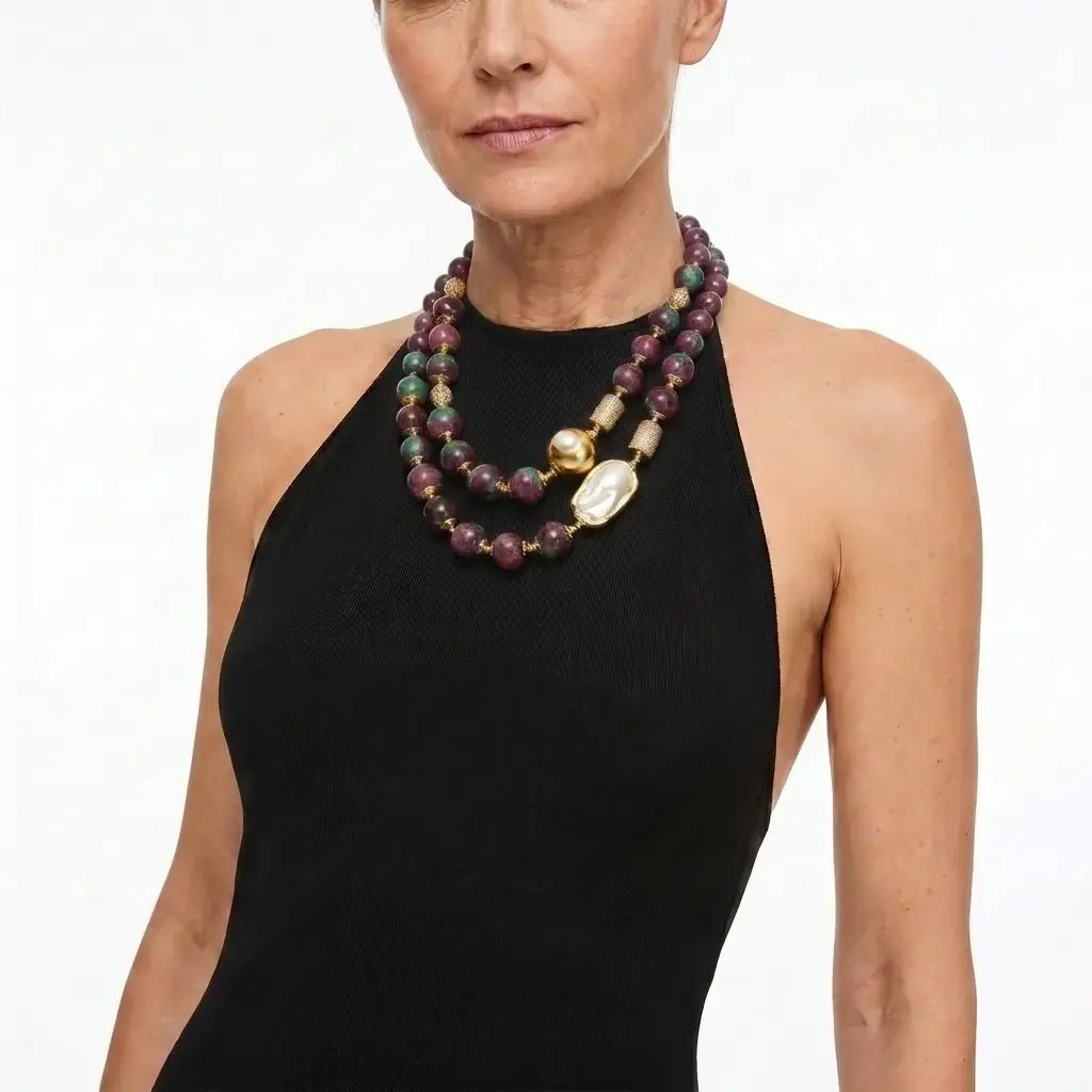 Mulberry Pearl Necklace - Voisson
