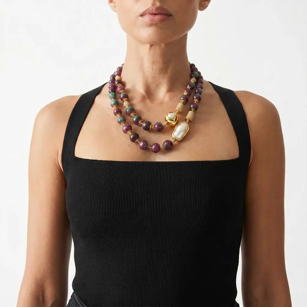 Mulberry Pearl Necklace - Voisson