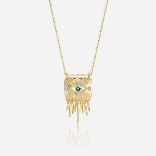 Mystic Eye 925 Silver Necklace - Voisson