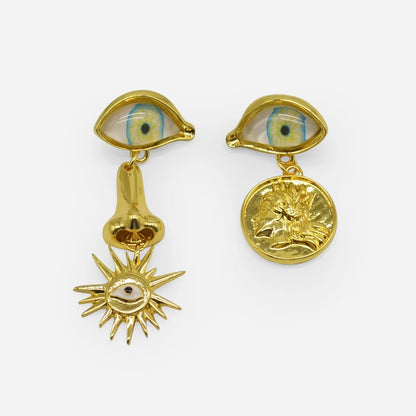 Mystic Gaze Earrings - Voisson