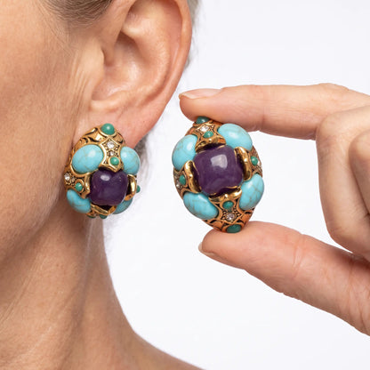 Mystic Oasis Set – Earrings & Ring - Voisson