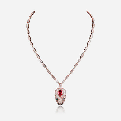 Mystic Serpent Elegance Necklace - Voisson