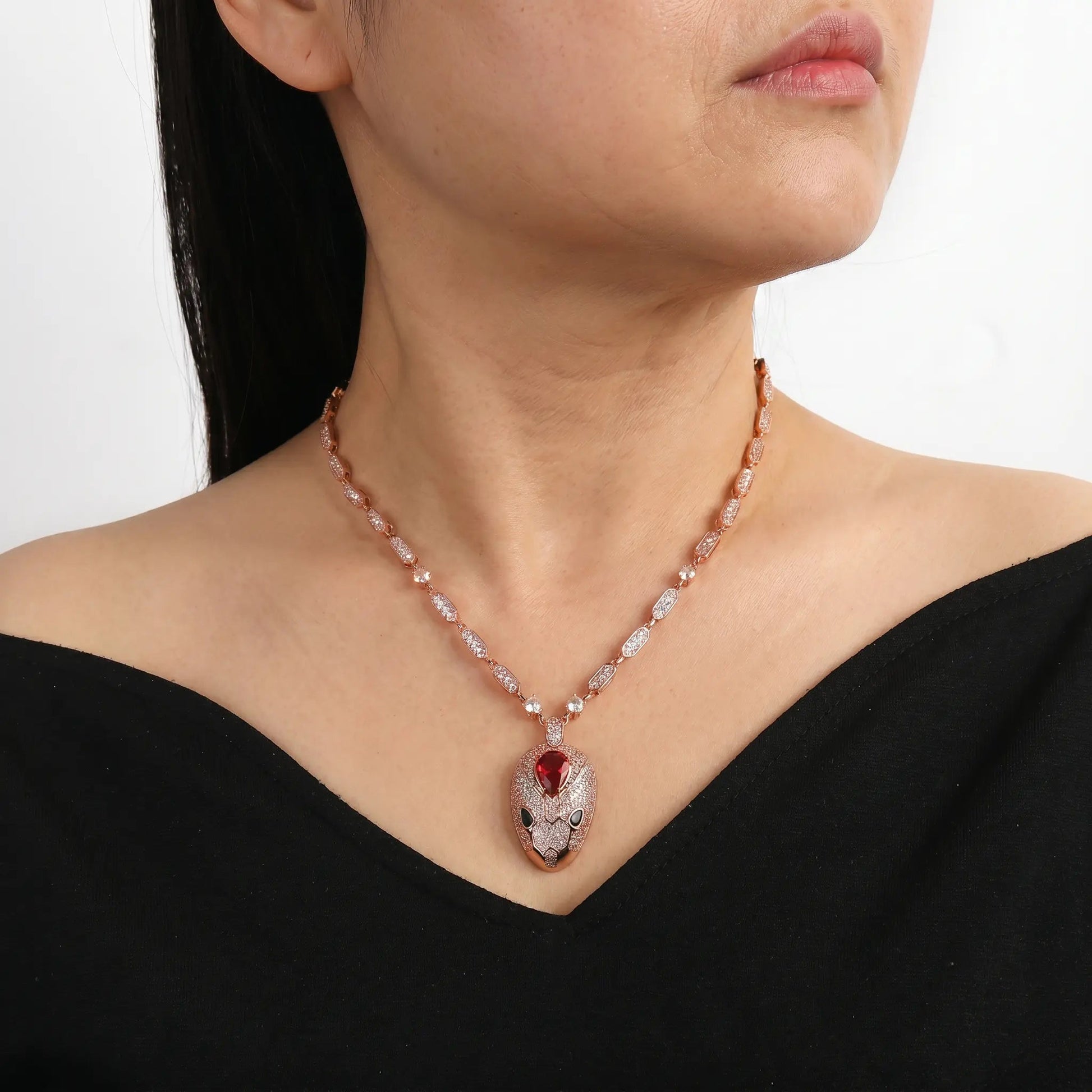 Mystic Serpent Elegance Necklace - Voisson
