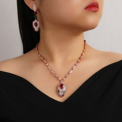 Mystic Serpent Elegance Necklace - Voisson