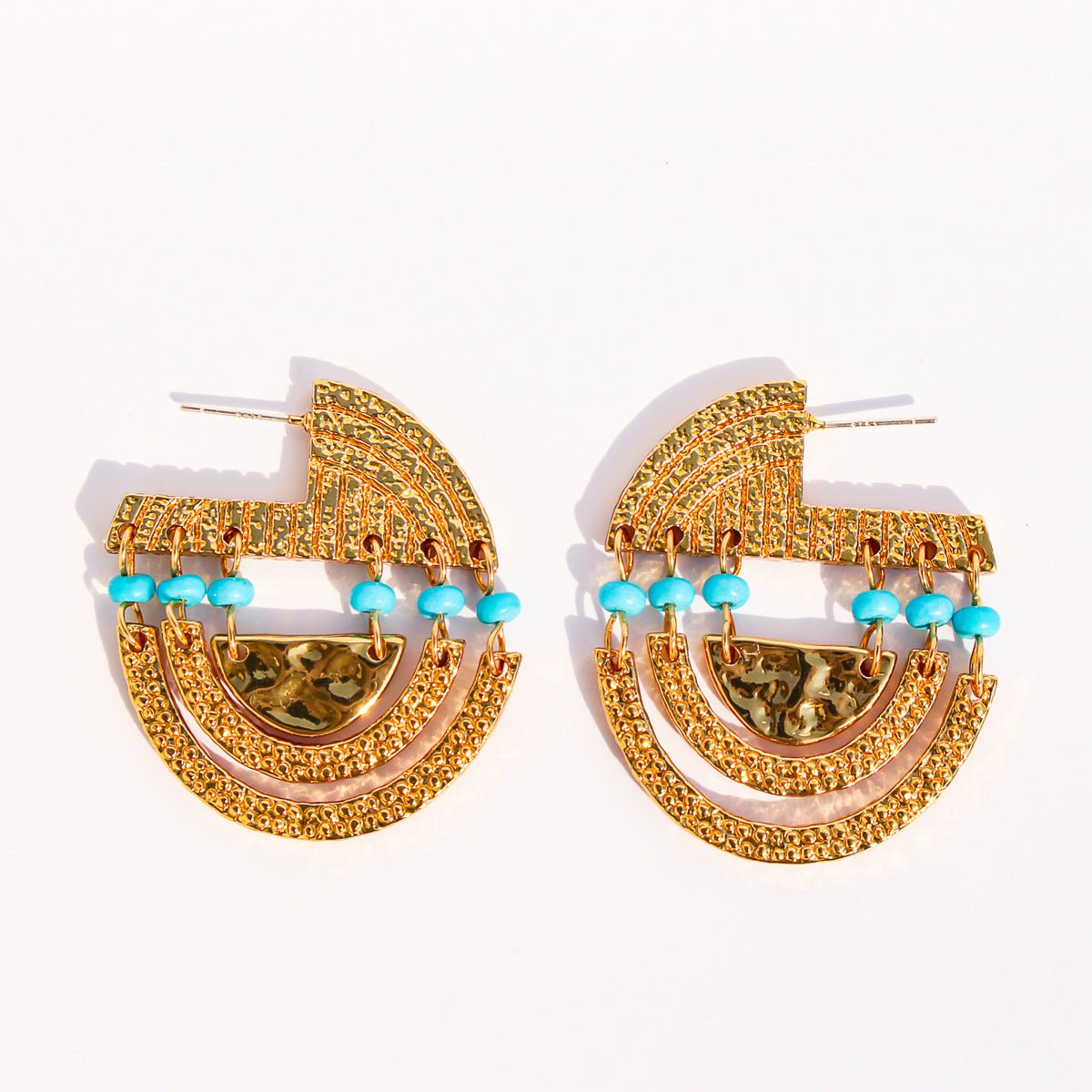 MysticCycle Drop Earrings - Voisson