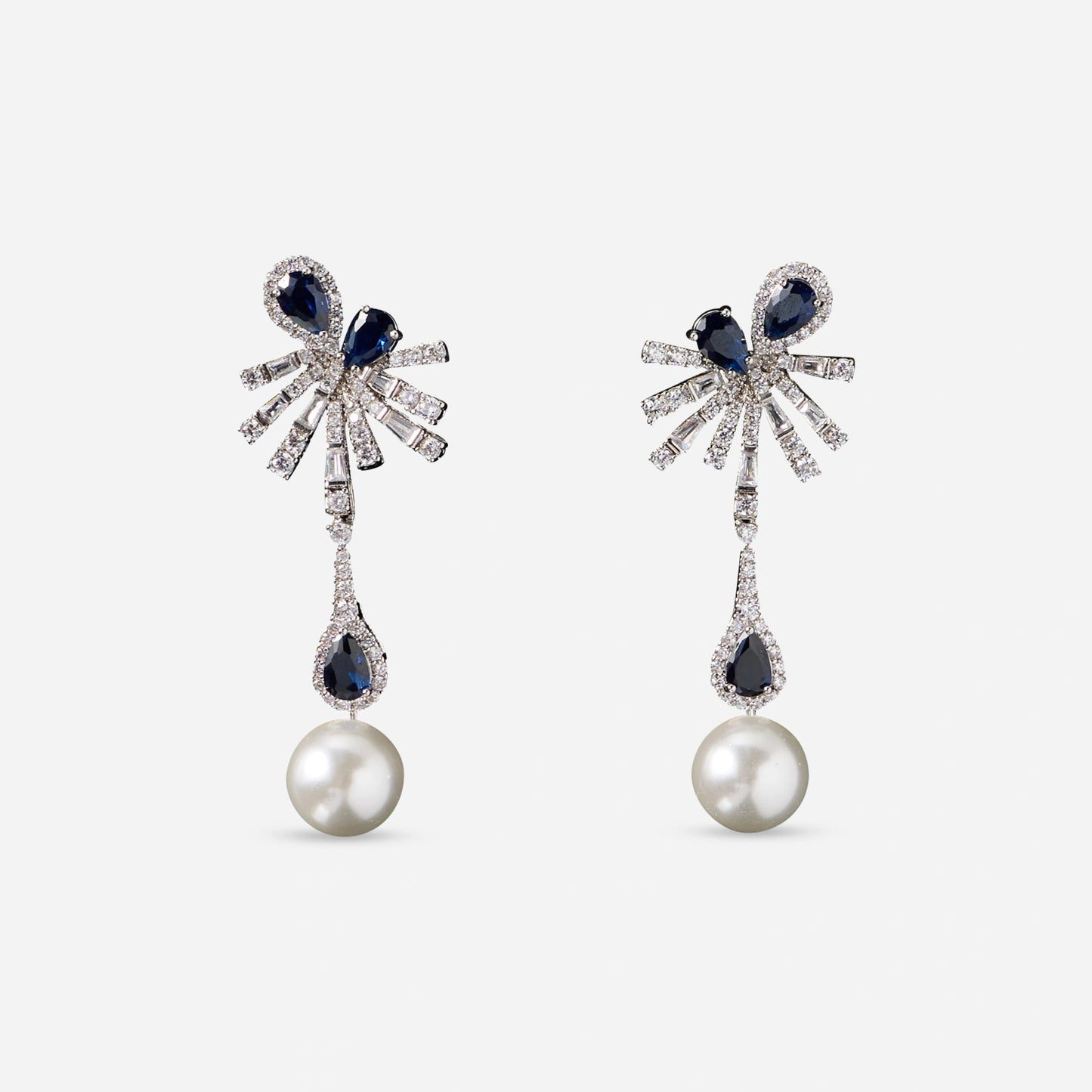 Nocturne Royale Pearl Earrings - Voisson