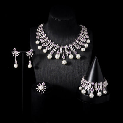 Nocturne Royale Pearl Earrings - Voisson