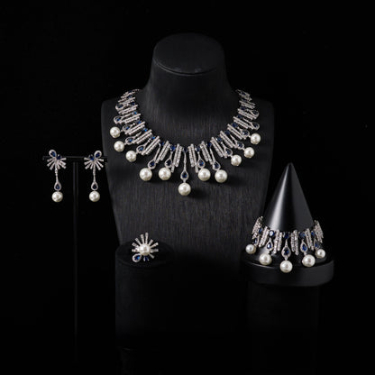 Nocturne Royale Pearl Earrings - Voisson