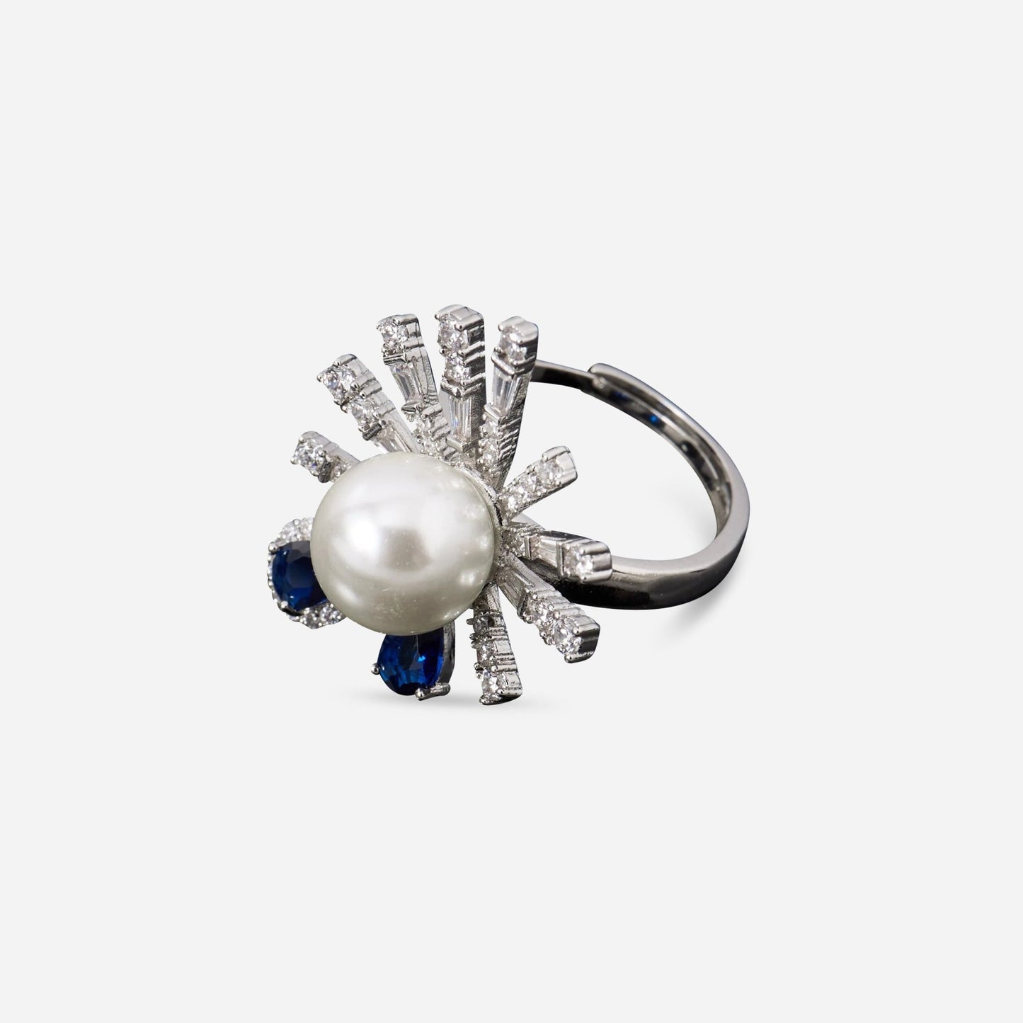 Nocturne Royale Pearl Ring - Voisson