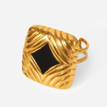 Noir Luxe Ring - Voisson
