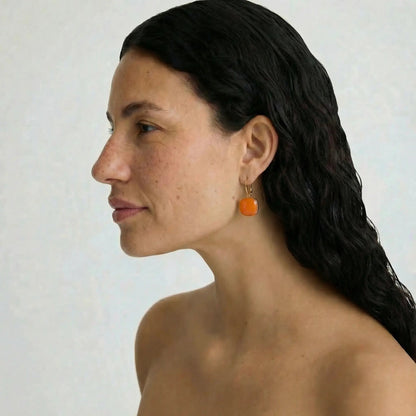 Nova Tile Drop Earrings - Voisson