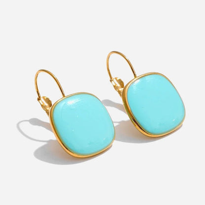 Nova Tile Drop Earrings - Voisson