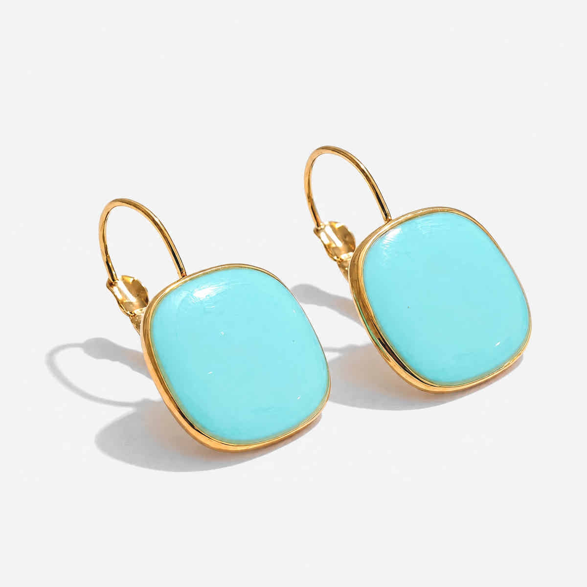Nova Tile Drop Earrings - Voisson